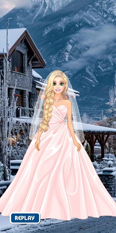 Winter Bride Dress Up apk download for android  0.1 screenshot 1
