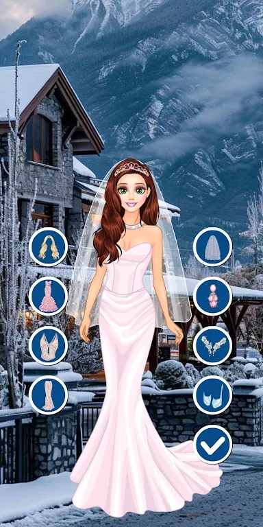 Winter Bride Dress Up apk download for android  0.1 screenshot 3