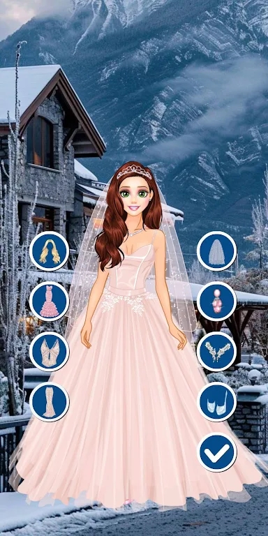 Winter Bride Dress Up apk download for android  0.1 screenshot 4
