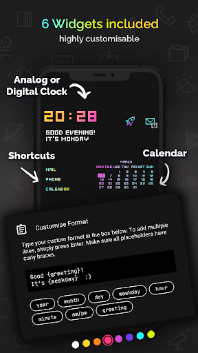 Retro Mode Icon Pack Neon apk free download latest version  1.12.0 screenshot 3