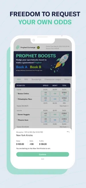 Prophet Betting Exchange NJ App Download 2024  2.12 screenshot 4