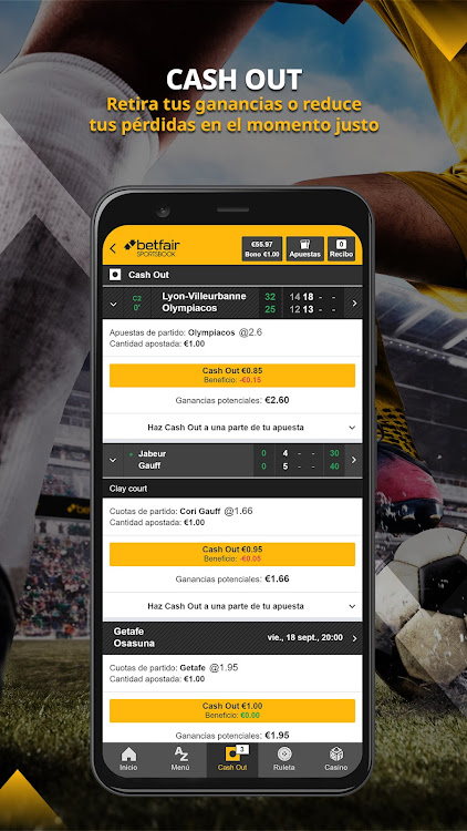 Betfair Sportsbook Apuestas app download laterst version  3.2.3 screenshot 1