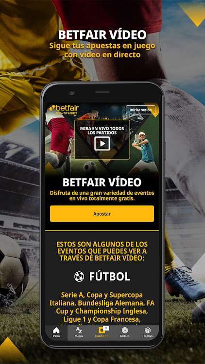 Betfair Sportsbook Apuestas app download laterst version  3.2.3 screenshot 3