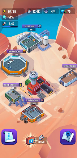 Idle Mars Oasis Tycoon Apk Download for Android  1.0.30 screenshot 3