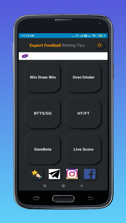 Expert Football Betting Tips Apk Free Download for Android  3.6 screenshot 3