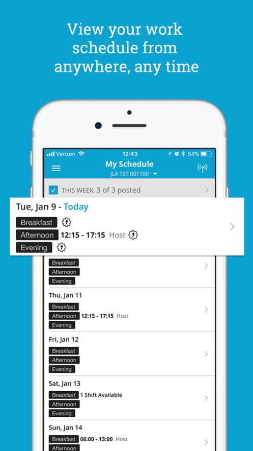 hotschedules app free android latest version  4.241.0 screenshot 4