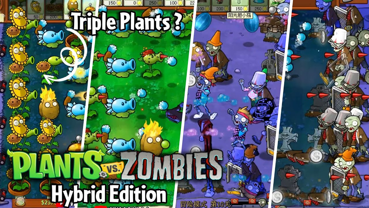 Plants vs Zombies Hybrid plants mod download apk for android  2.0 screenshot 4