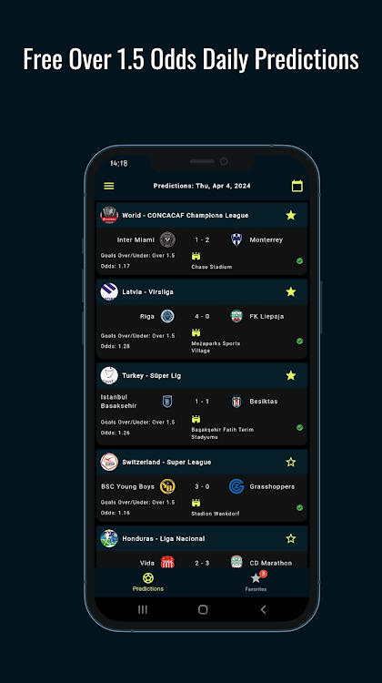 Over 1.5+ Daily Betting Tips app download latest version  1.0.2 screenshot 3