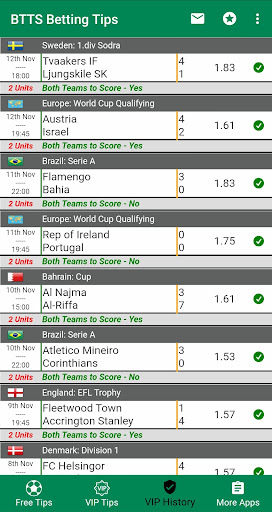 BTTS Betting Tips apk latest version download for android  2.0 screenshot 4