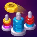 Nuts & Bolts Color Sort Game