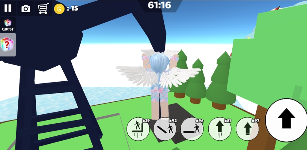 Stairway to heaven parkour apk download for android  1.00900.1 screenshot 3
