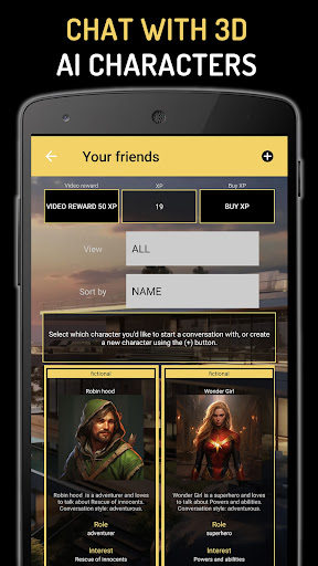 FriendsCraft AI Character Chat app free download latest versionͼƬ1