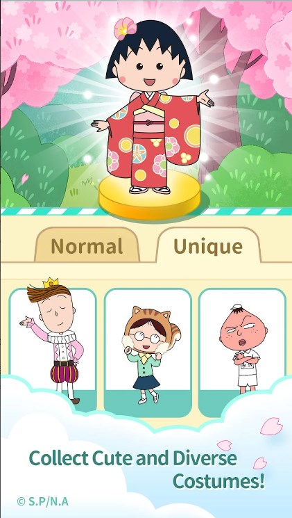 CHIBI MARUKO CHAN Match Puzzle apk download for android  1.6.0 screenshot 2
