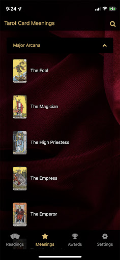 Learn Tarot Cards Rider Waite apk latest version download  3.8.6 screenshot 4