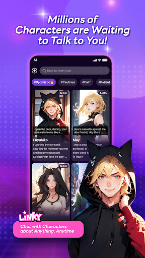 Linky Chat with Characters AI apk 1.36.0 free download  1.36.0 screenshot 3