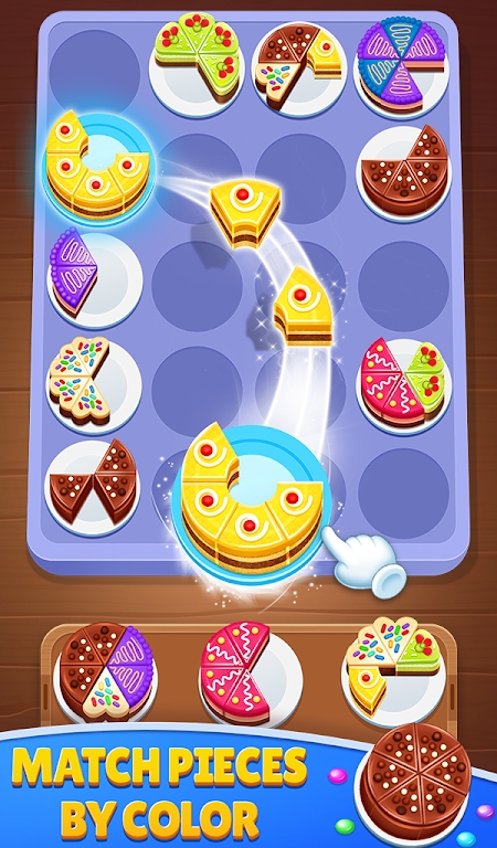 Cake Sort 3d Match and Merge apk download for android  1.0 screenshot 2