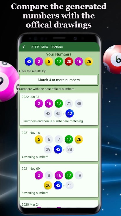 Lotto generator & statistics 5.13.182 Apk Free Download  5.13.182 screenshot 1
