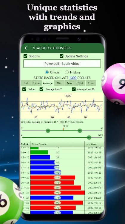 Lotto generator & statistics 5.13.182 Apk Free Download  5.13.182 screenshot 3