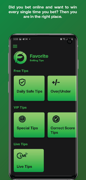 Favorite VIP Betting Tips App Download Latest Version  1.0.2 screenshot 3