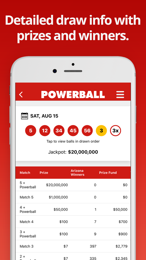 Powerball Lottery app for android download   v3.2.1 screenshot 1