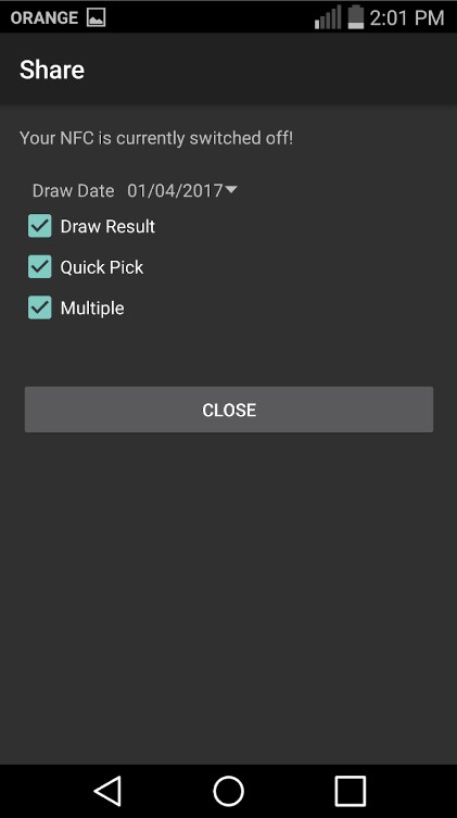 Lottery Quick Pick app for android download  1.0.9 screenshot 2