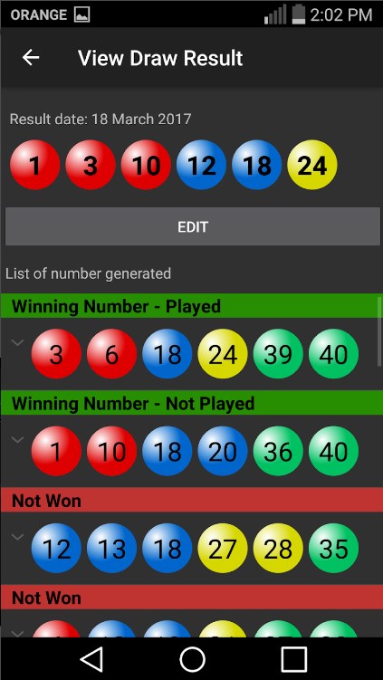 Lottery Quick Pick app for android download  1.0.9 screenshot 3