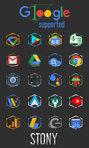 Stony Icon Pack app download for android  74.0 screenshot 1