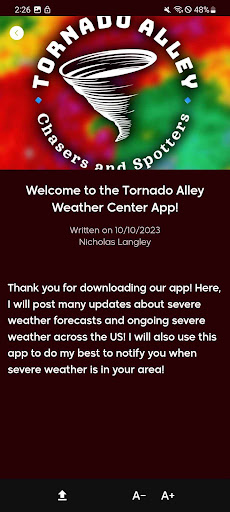 Tornado Alley Weather app free download latest version  1.2 screenshot 2
