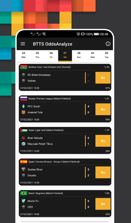 BTTS GG/NG Betting Tips App Download for Android 2024  1.0.2 screenshot 3