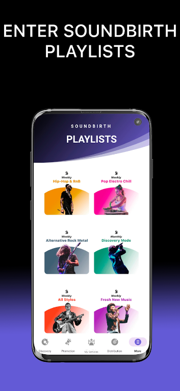 SoundBirth Music Agency App Download for Android  7.4.2 screenshot 2