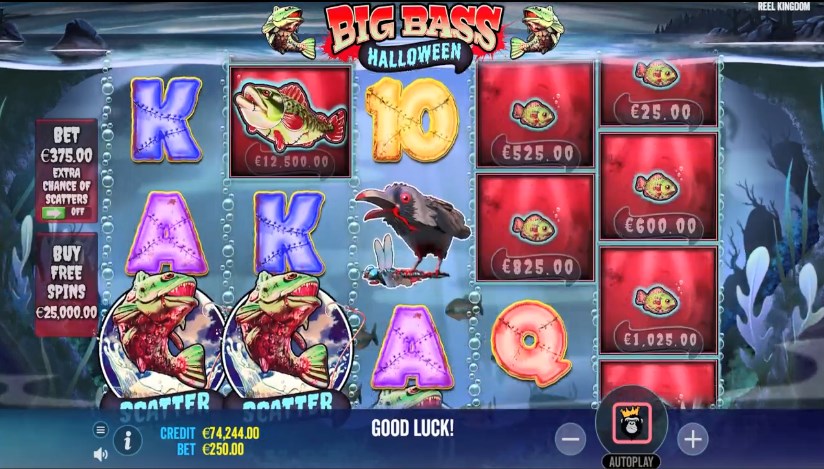 Big Bass Halloween slot apk download for android  1.0.0 screenshot 1