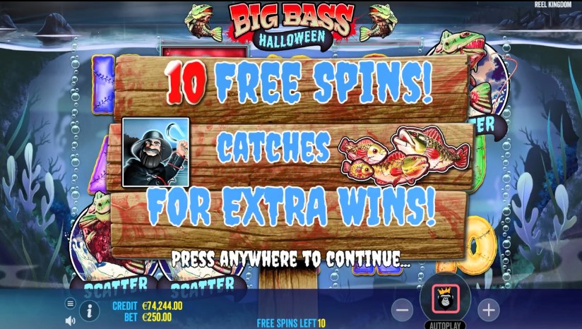 Big Bass Halloween slot apk download for android  1.0.0 screenshot 4