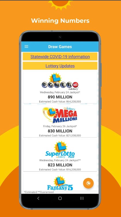 CA Lottery app for android latest version   3.11.0 screenshot 2