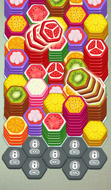 Fruit Hexa Color Sort 3D Game apk download for android  1.0 screenshot 4