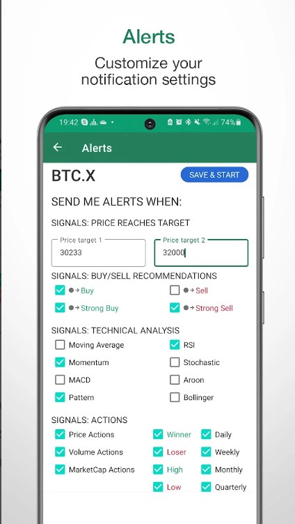 Tickeron Crypto Market News app for android download   1.22 screenshot 3