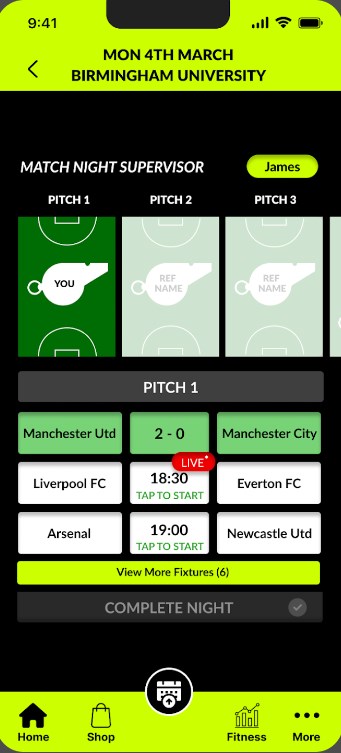 Referee Live Scores android latest version download  1.0.0 screenshot 2