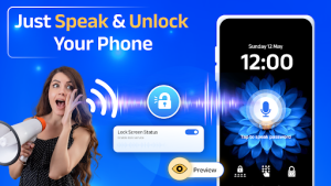 Voice Screen Lock Speak Lock apk free download latest versionͼƬ1