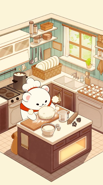 Bread Bear Cook with Me mod apk Free purchase download   1.0.11 screenshot 3