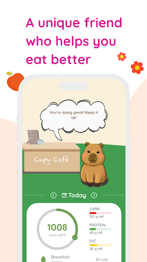 Capy Diet Calorie Counter Pet apk latest version download  1.0.8 screenshot 2