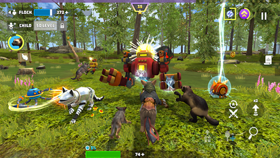 Wolf Hero Animals vs Robots apk download latest version  v1.0 screenshot 1