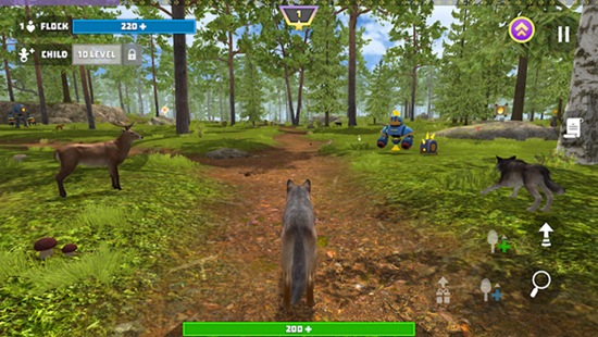 Wolf Hero Animals vs Robots apk download latest version  v1.0 screenshot 2