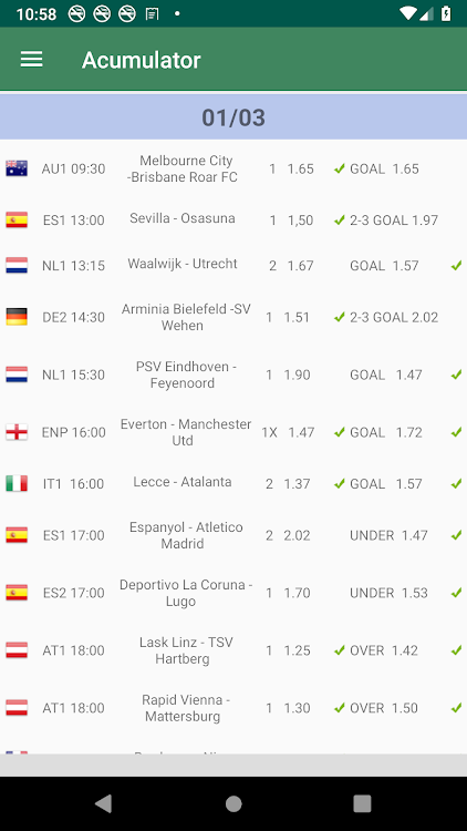 Daily Betting Tips Predictions app download latest version  2.2 screenshot 1