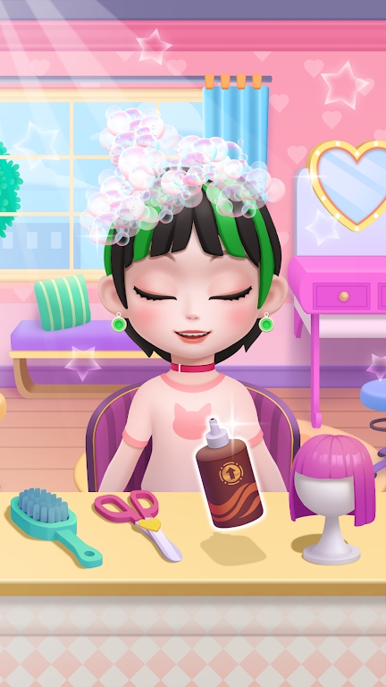 Hair Salon & Dress Up Girl game download for android  1.0 screenshot 5