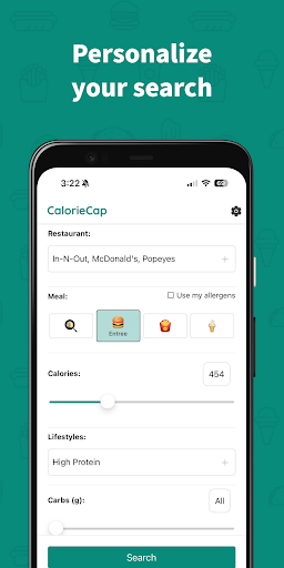 CalorieCap app download latest version  1.0.22 screenshot 3