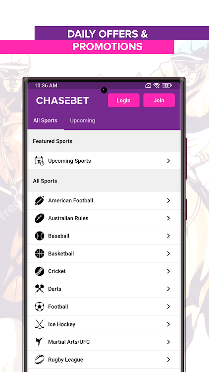 Chasebet app download for android latest version  2.27.0 screenshot 1