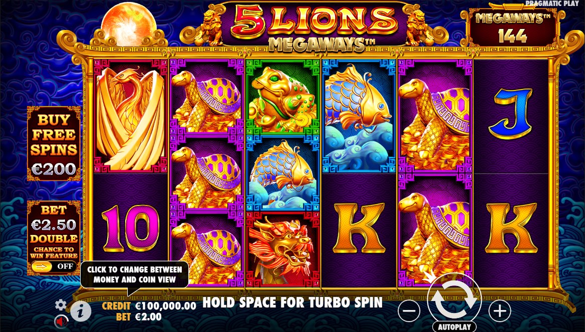 5 Lions Megaways slot apk free download  1.0.0 screenshot 3
