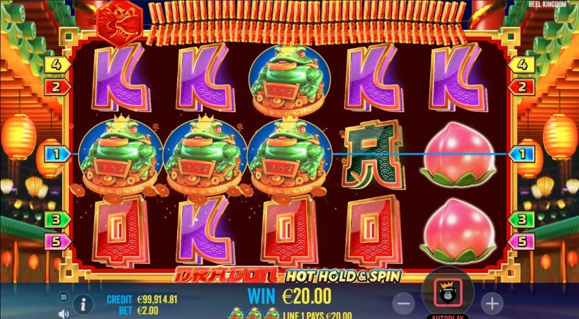 Dragon Hot Hold and Spin slot apk download for android  1.0.0 screenshot 1