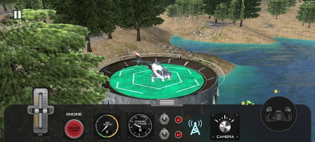 Take off Helicopter Flight Sim mod apk unlimited money  0.0.2 screenshot 4