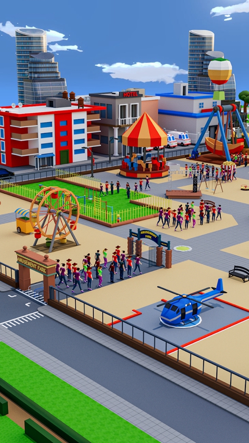 Theme Park Tycoon Idle Game apk download latest version  1.0 screenshot 4