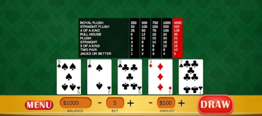 Jacks or Better Video Poker Mod Apk Free Coins Latest Version  3.3 screenshot 1